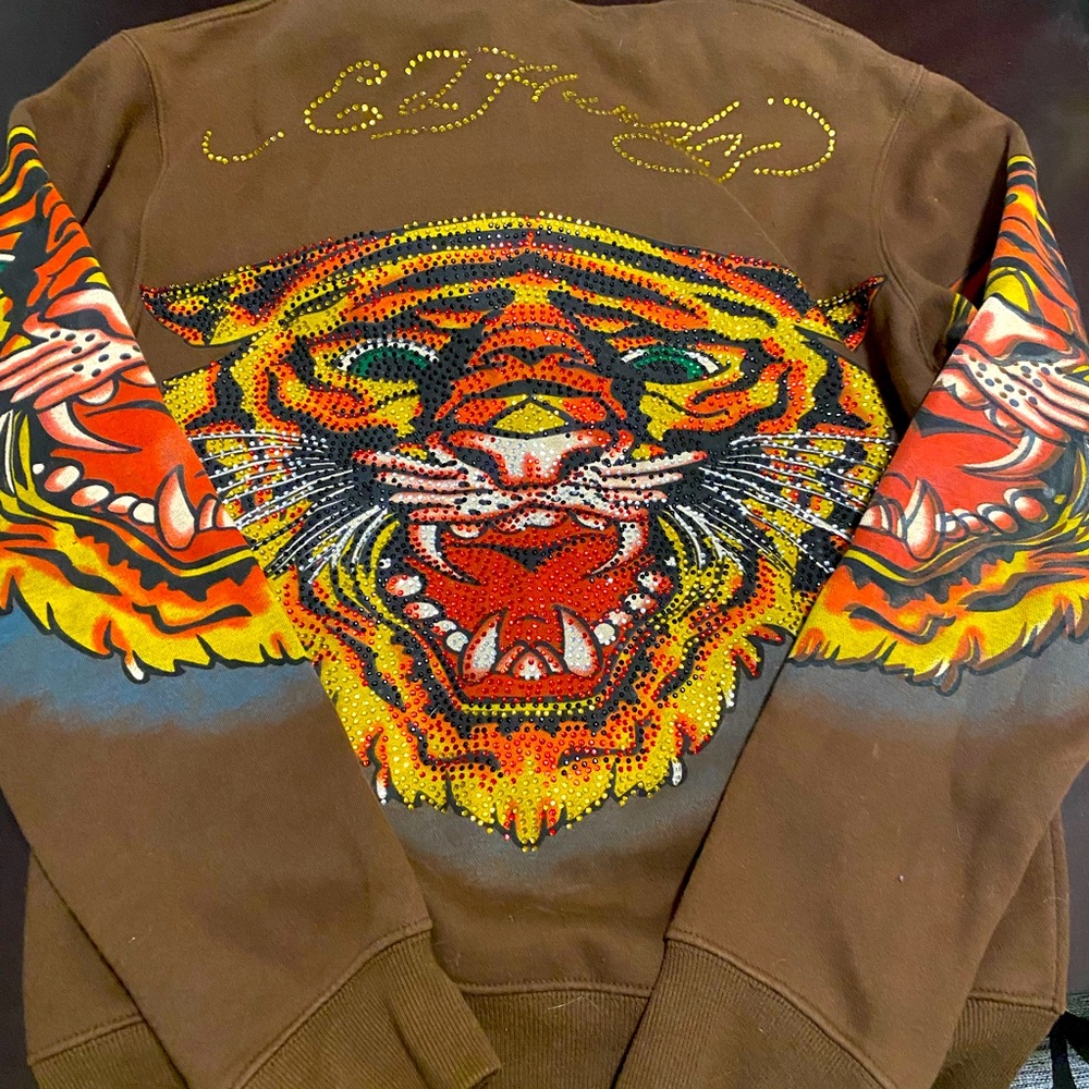 Ed Harding Rhinestone Sweatshirt